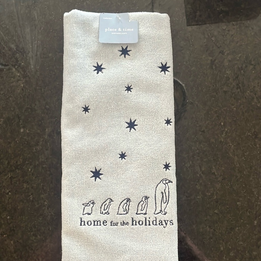Kitchen or bath hand towel